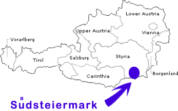 Suedsteiermark (South Styria) the Austrian Wine Region